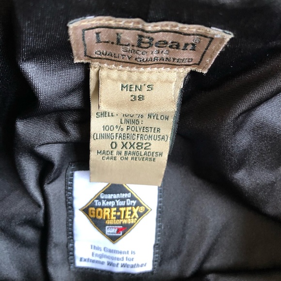 LL BEAN GORE-TEX UPLAND FIELD Hunting PANTS 38 - Picture 3 of 4